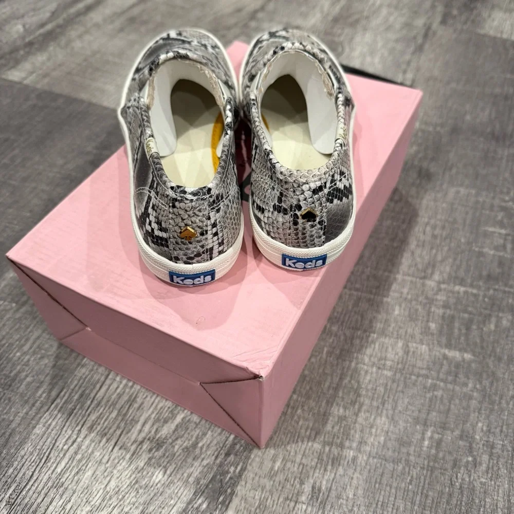 Keds X‎ Kate Spade New York Double Decker Snake-embossed Sneakers